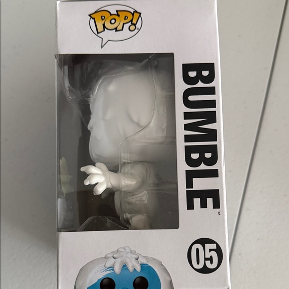 Funko Pop! Rudolph Bumble Figure in White and Blue - Picture 3 of 3